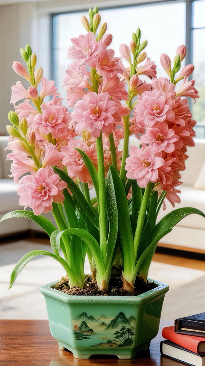 🌼 Double Tuberose Bulbs – Living Perfume for Your Garden