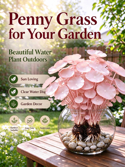 💰 Coin-leaf plant bulb—your very own good fortune 🌿