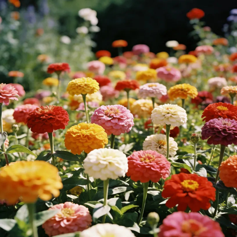 🌺Double-Flowered Mixed Zinnia Seeds