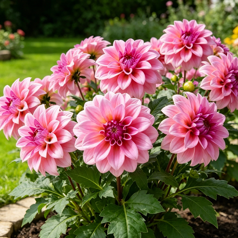 🌸Premium Double Dwarf Dahlia Seeds🏷️Limited-Time Offer