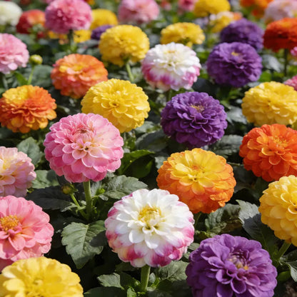 🌺Double-Flowered Mixed Zinnia Seeds