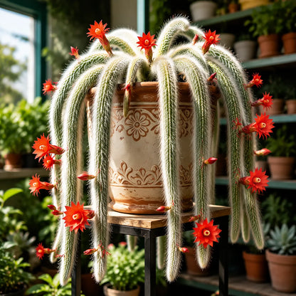 🔥Rare Monkey Tail Cactus 🌵The Internet's Favorite Fuzzy Cactus