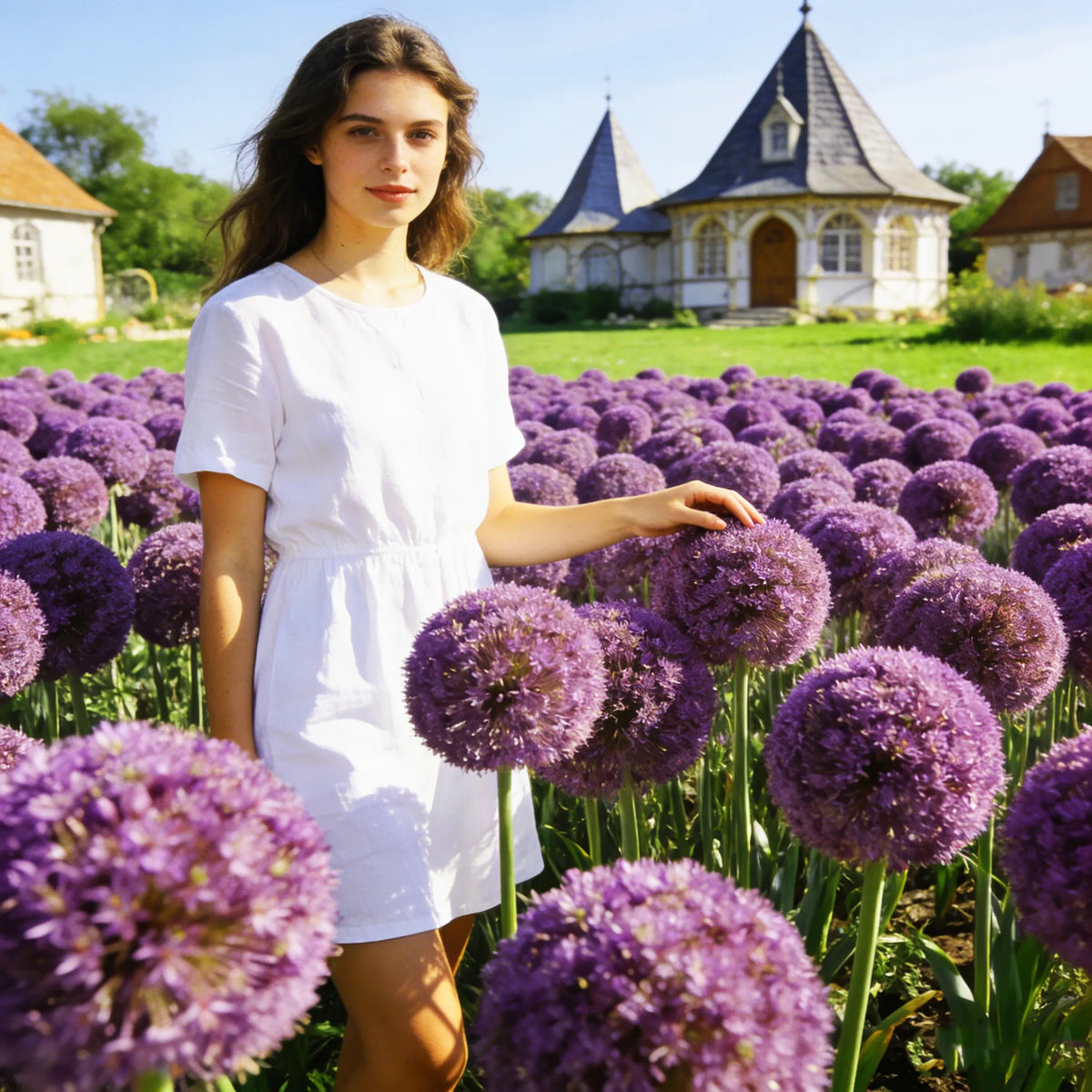 💜Giant Allium Bulbs—Flower Ball Diameter 10CM+
