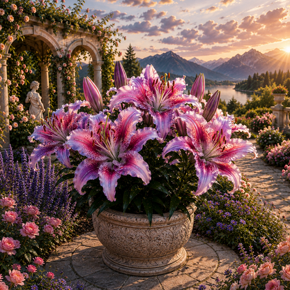 🌸 Giant Fragrant Lily Bulbs-Grow The Most Elegant Flowers In Your Garden