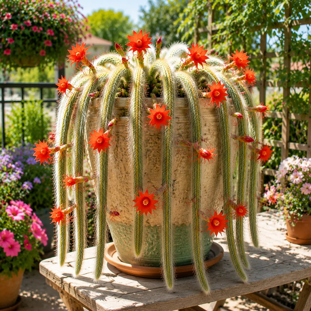 🔥Rare Monkey Tail Cactus 🌵The Internet's Favorite Fuzzy Cactus