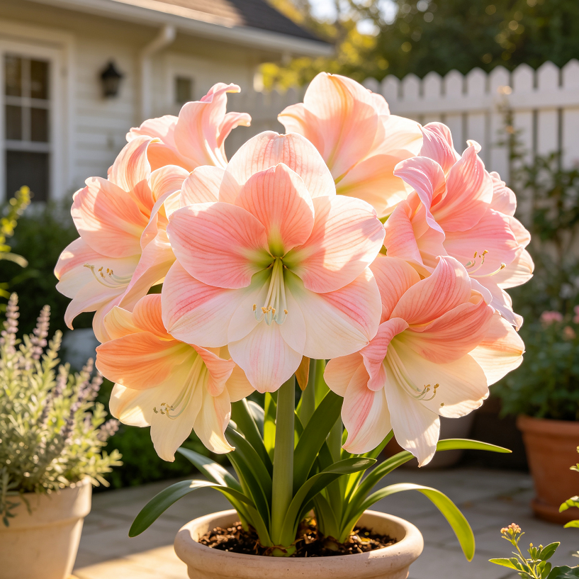 🌺Giant Double Perfume Amaryllis Bulbs—Blooming In 40 Days