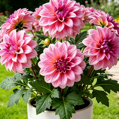 🌸Premium Double Dwarf Dahlia Seeds🏷️Limited-Time Offer