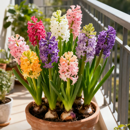💐Bi-Color Mutation Hyacinth Bulbs