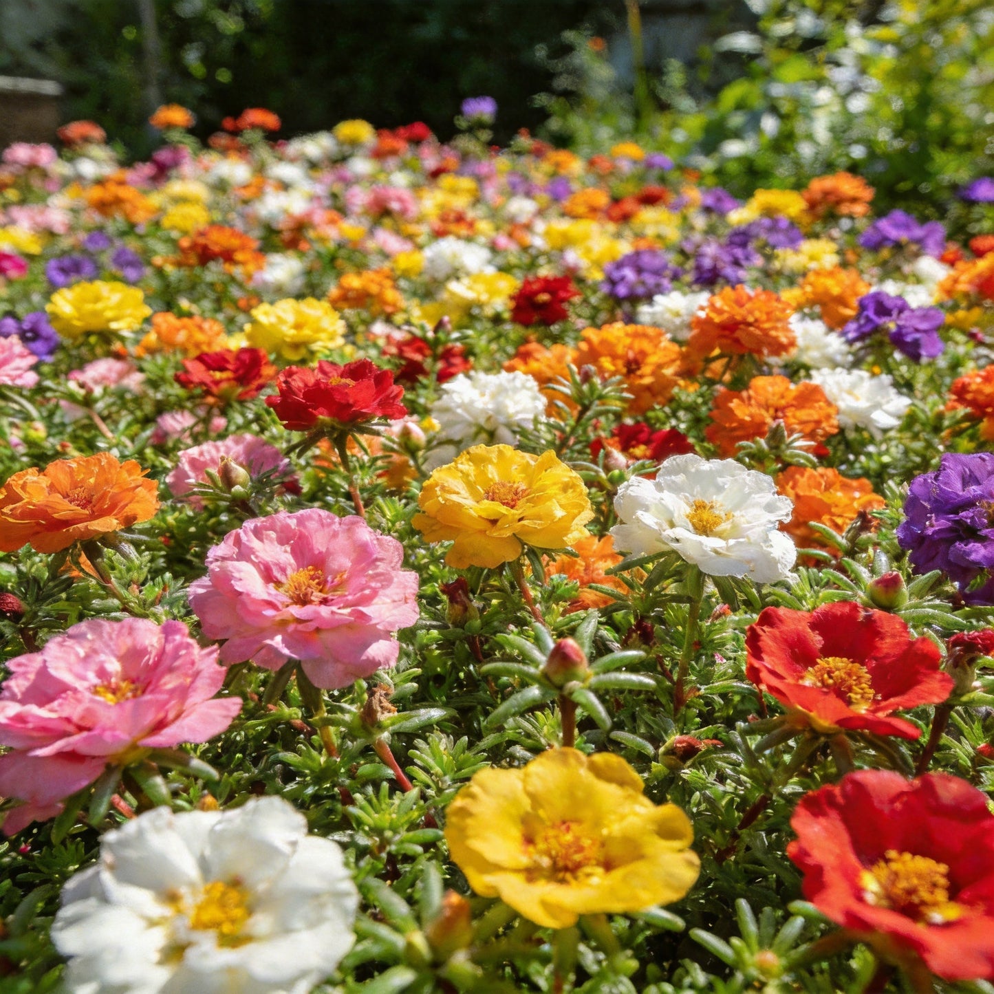 Moss Rose Seeds – Easy Colorful Blooms for Pots, Beds & Balconies