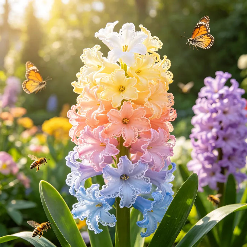 💐Rainbow Lace Hyacinth Bulbs