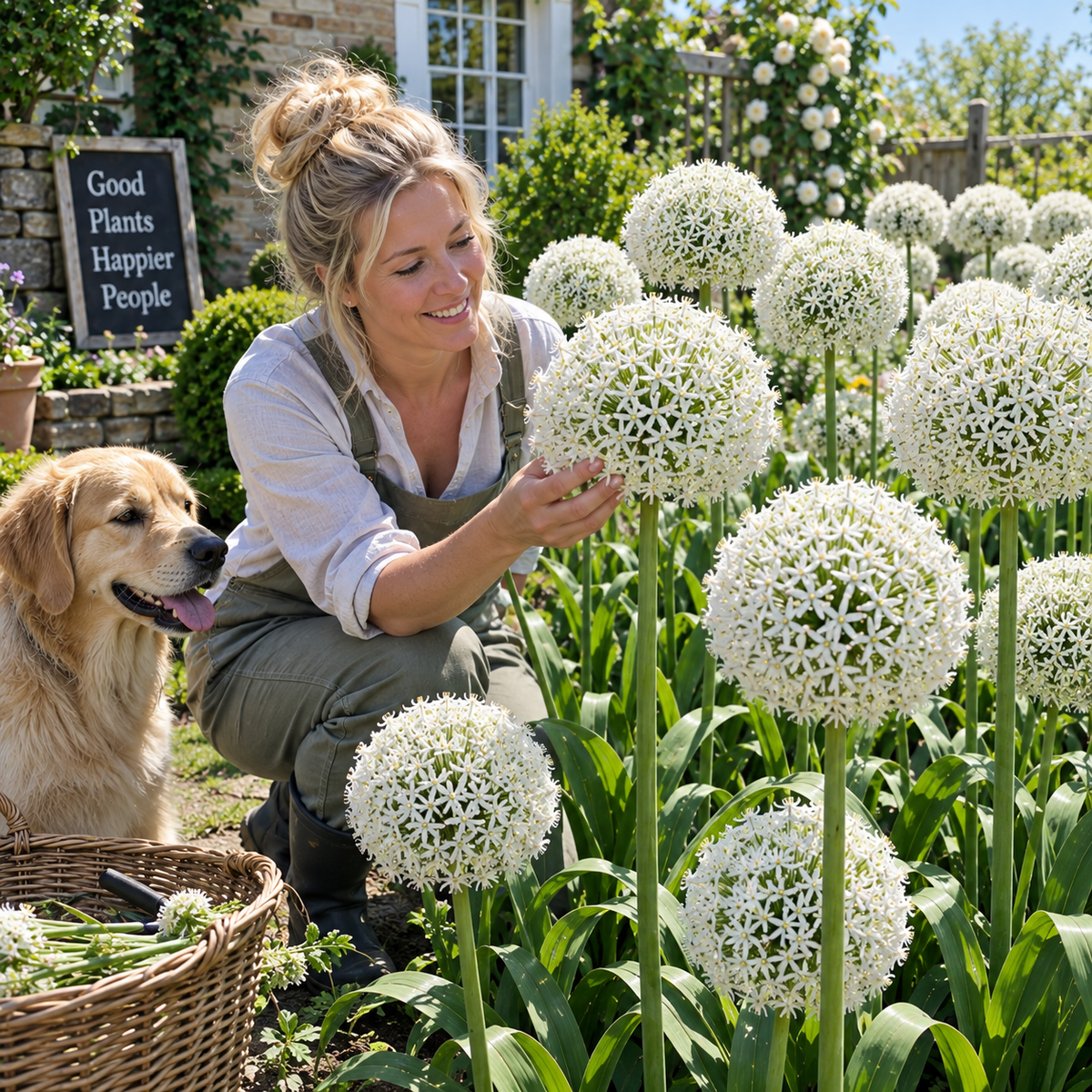 💜Giant Allium Bulbs—Flower Ball Diameter 10CM+