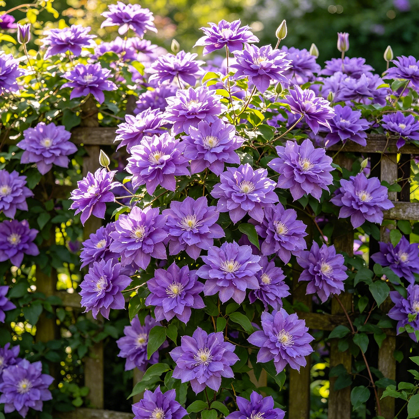 🌸Double Clematis Seeds—Queen of Vines