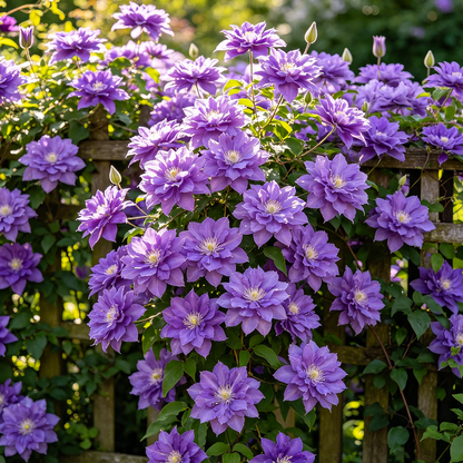 🌸Double Clematis Seeds—Queen of Vines
