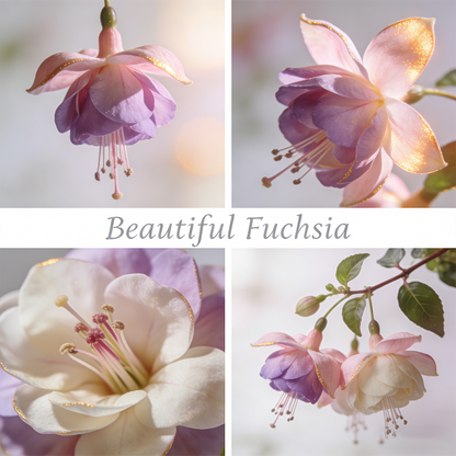 Fuchsia Flower Seeds – Stunning Hanging Lantern Flowers for Garden & Balcony