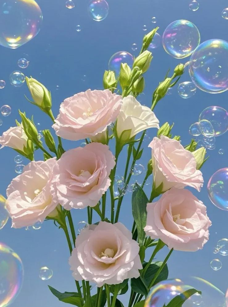 💐Lisianthus – Timeless Beauty, Everlasting Love💫