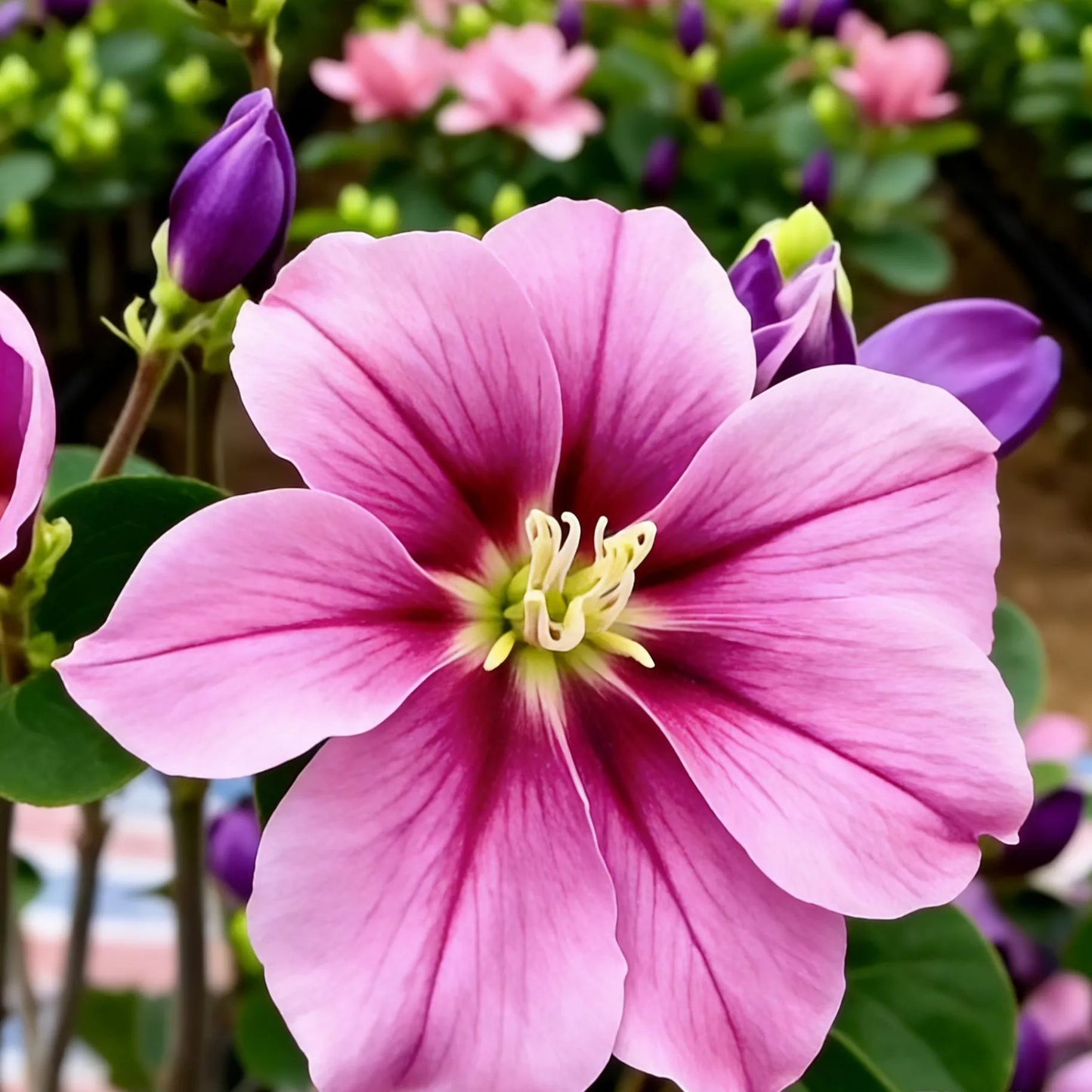 Magnolia liliiflora (Purple Orchids) Bulbs 🌸 Flowers Hide the Leaves, Fragrance Fills the Air