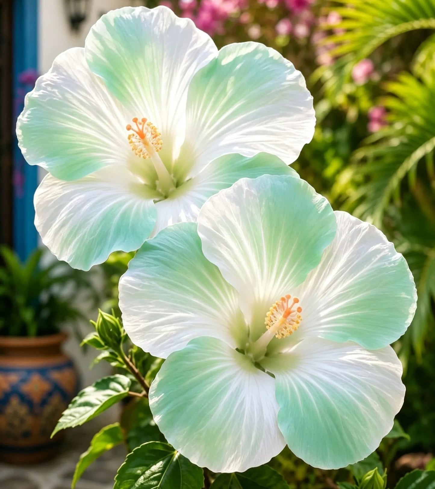 Rare Hibiscus Bulbs- Potted Indoor Balcony Winter Planting