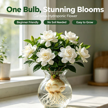 ✨Hydroponic Gardenia Bulbs🌸Grow Stunning Gardenias in Water — No Soil, No Mess!