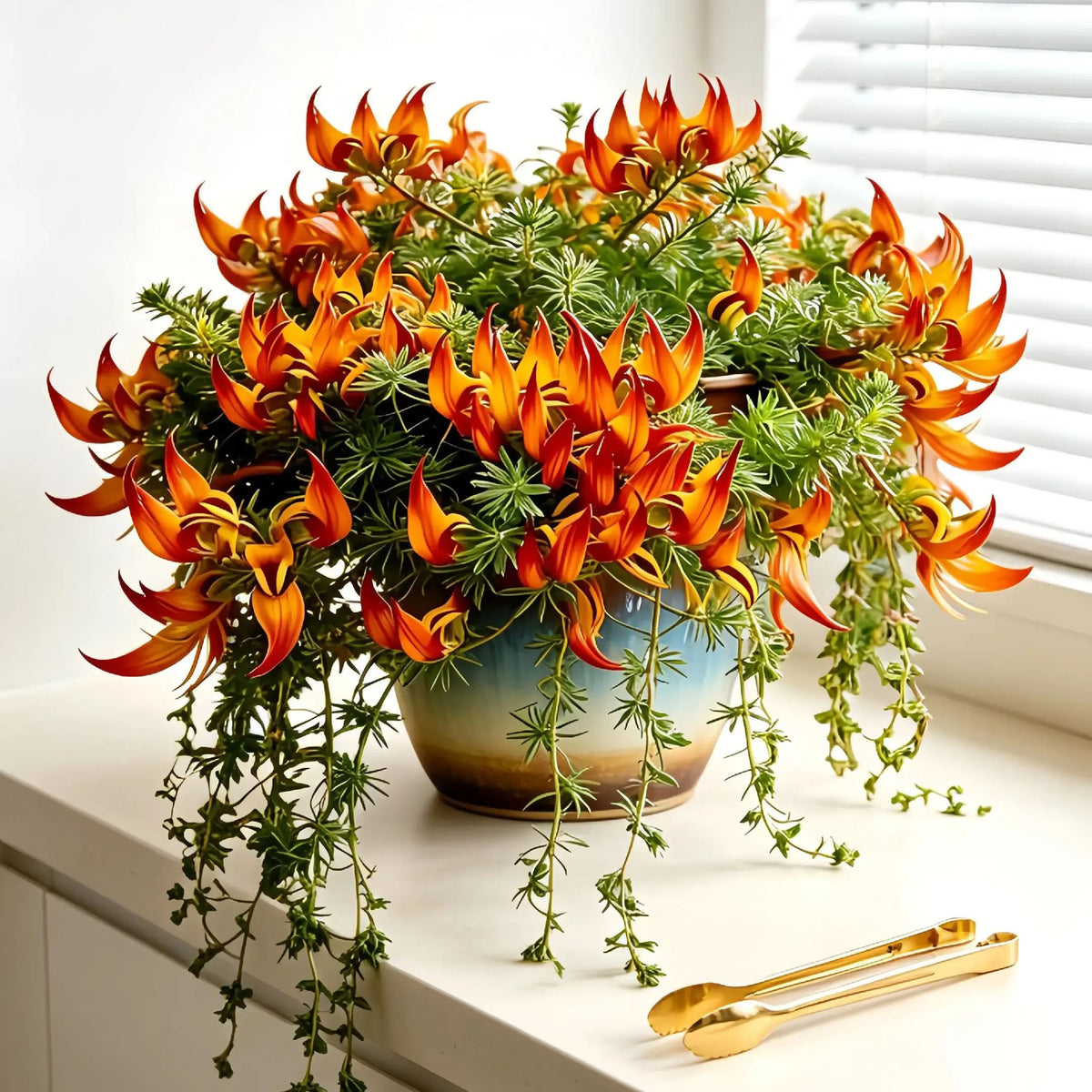 🪴🦜Parrotbeak spider plant - 🔥 Blooms for up to 300 Days a Year!