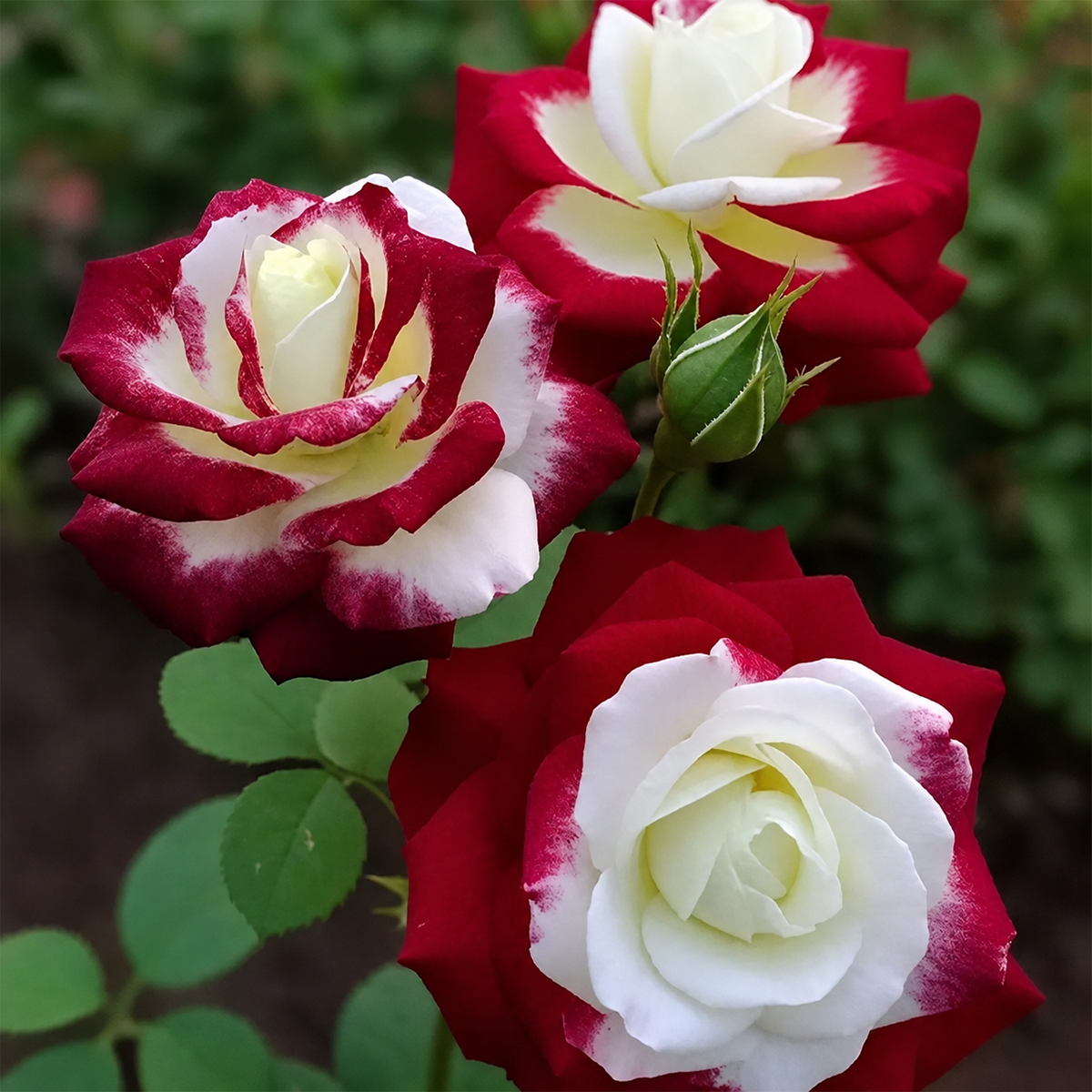 [BestSellerTop]Rare Twin Red White Rose Seeds (200/1000pcs) – Stunning Garden Blooms, Easy to Grow