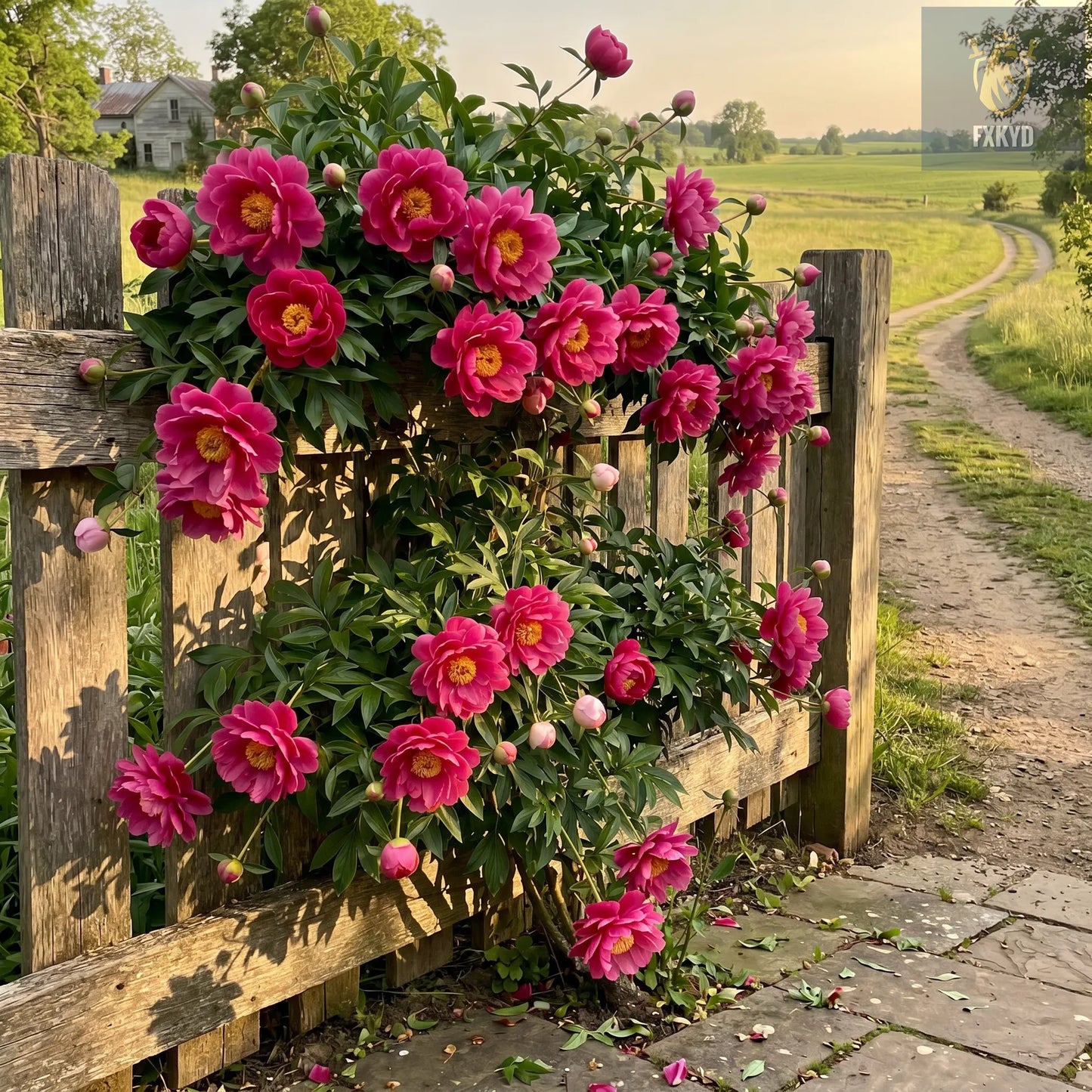 🌸 Rare Climbing Peony Bulbs🪴Big Full Blooms, Cold Hardy Perennial, Easy to Grow Garden Favorite