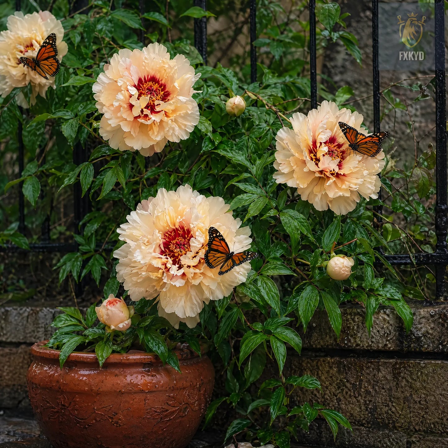🌸 Rare Climbing Peony Bulbs🪴Big Full Blooms, Cold Hardy Perennial, Easy to Grow Garden Favorite