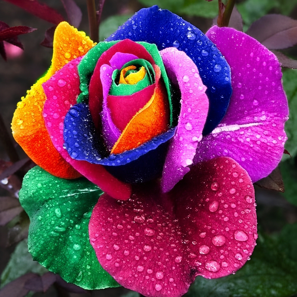 [BestSellerTop]Rare Twin Red White Rose Seeds (200/1000pcs) – Stunning Garden Blooms, Easy to Grow
