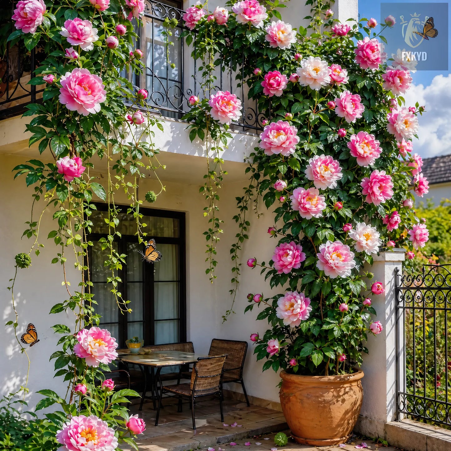 🌸 Rare Climbing Peony Bulbs🪴Big Full Blooms, Cold Hardy Perennial, Easy to Grow Garden Favorite