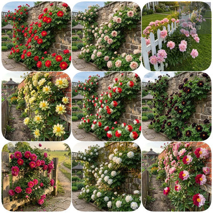 🌸 Rare Climbing Peony Bulbs🪴Big Full Blooms, Cold Hardy Perennial, Easy to Grow Garden Favorite