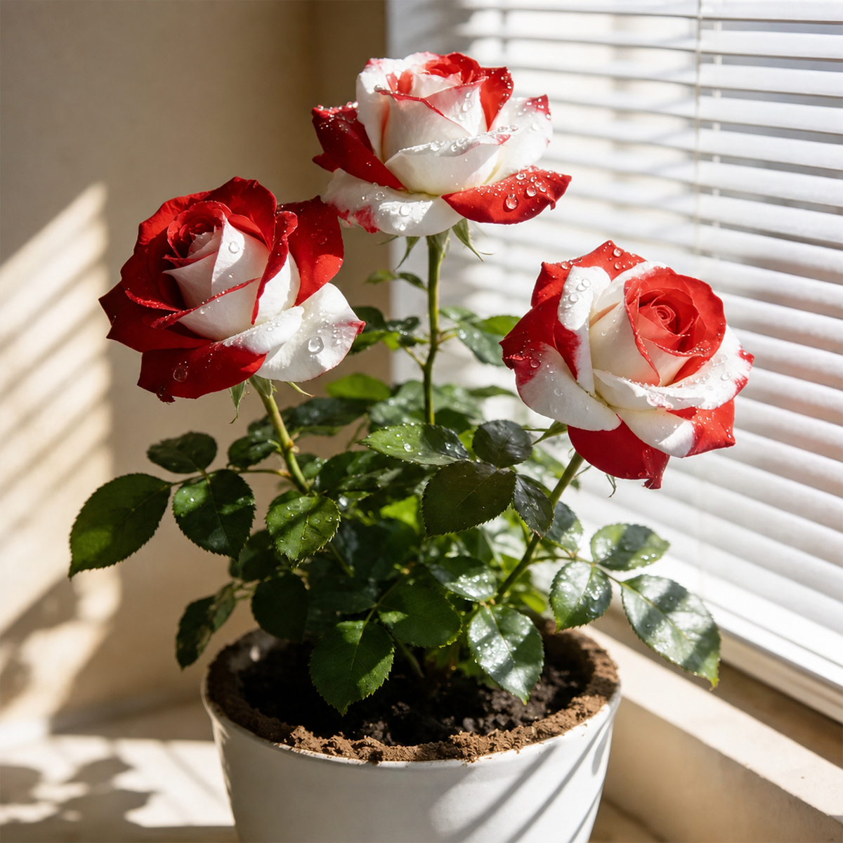[BestSellerTop]Rare Twin Red White Rose Seeds (200/1000pcs) – Stunning Garden Blooms, Easy to Grow